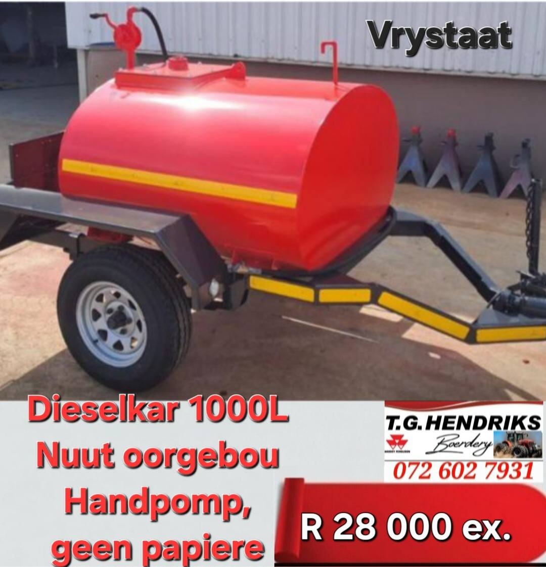Dieselkar 1000 L | T.G Hendriks