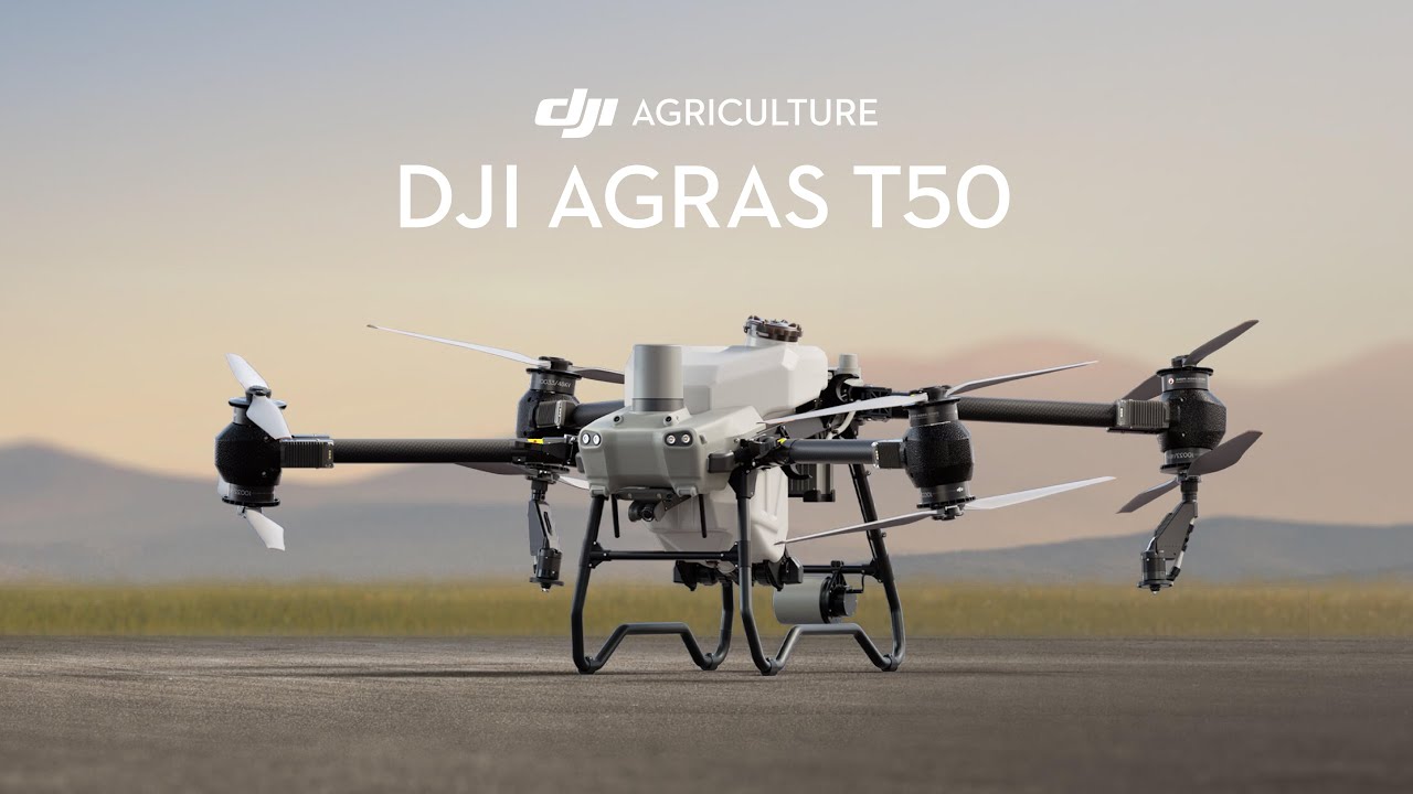 DJI Agras T50 Flagship Spraying Drone - 1