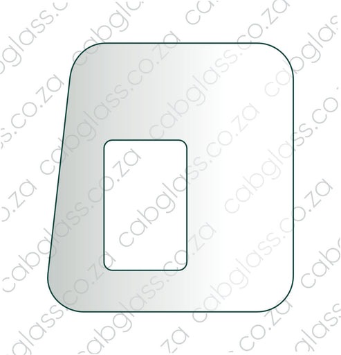 DOOR (with cutout) | COMBILIFT FORKLIFT C8000 | Cabglass