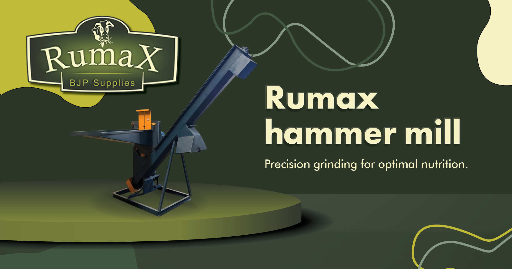 Effortless milling starts with Rumax hammer mills | Rumax