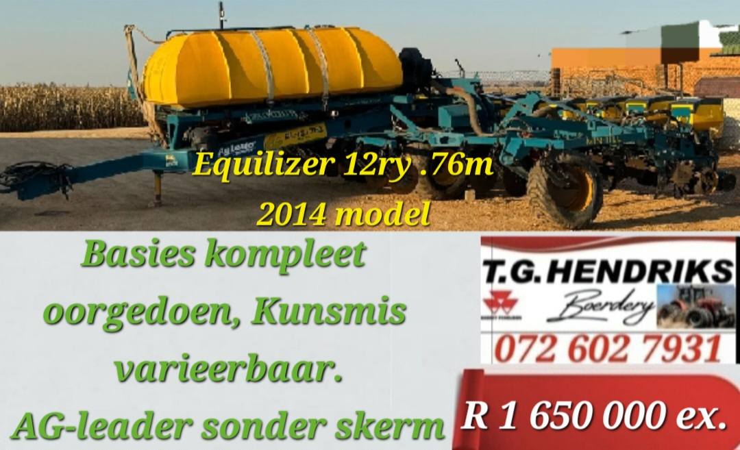 Equilizer 12ry . 76m 2014 model | T.G. Hendriks