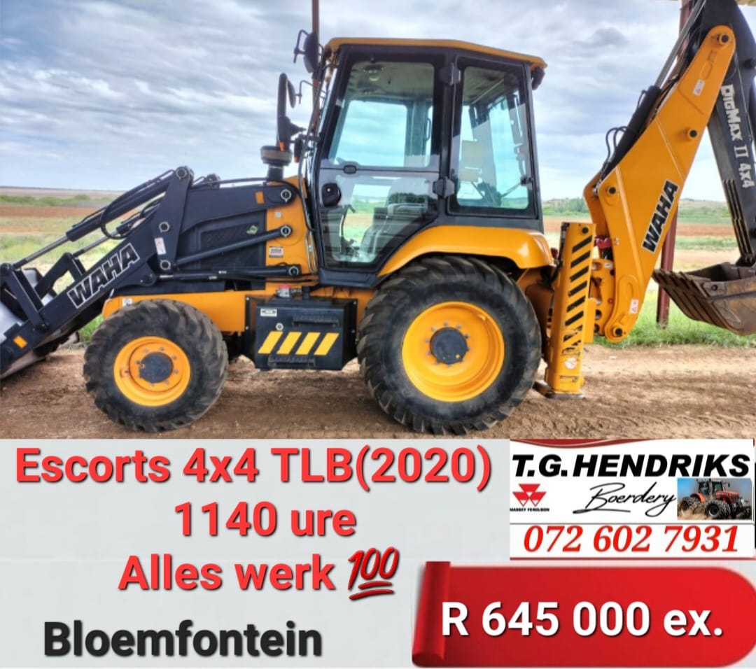 Escorts 4x4 TLB 2020 | T.G Hendriks boerdery