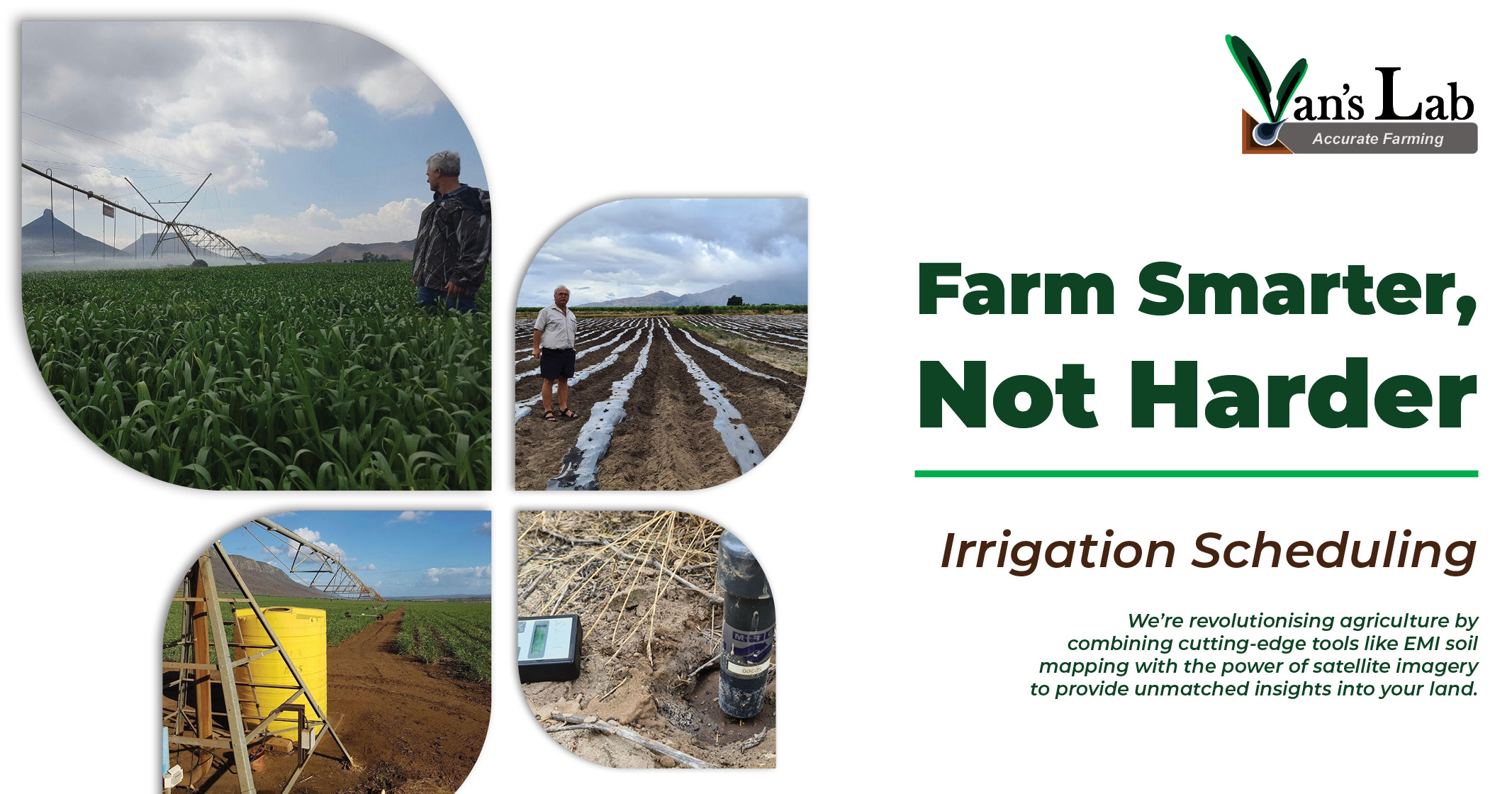 Farm smarter, not harder |  Irrigation scheduling | Van's Lab