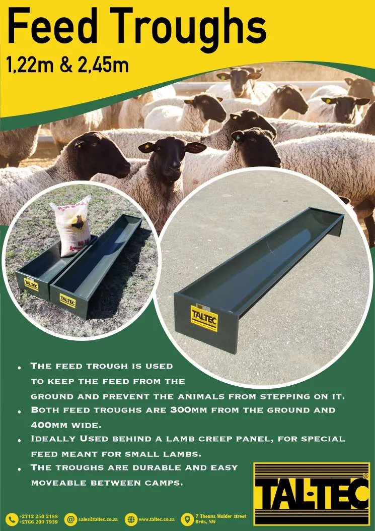 Feed Troughs | Tal-Tec