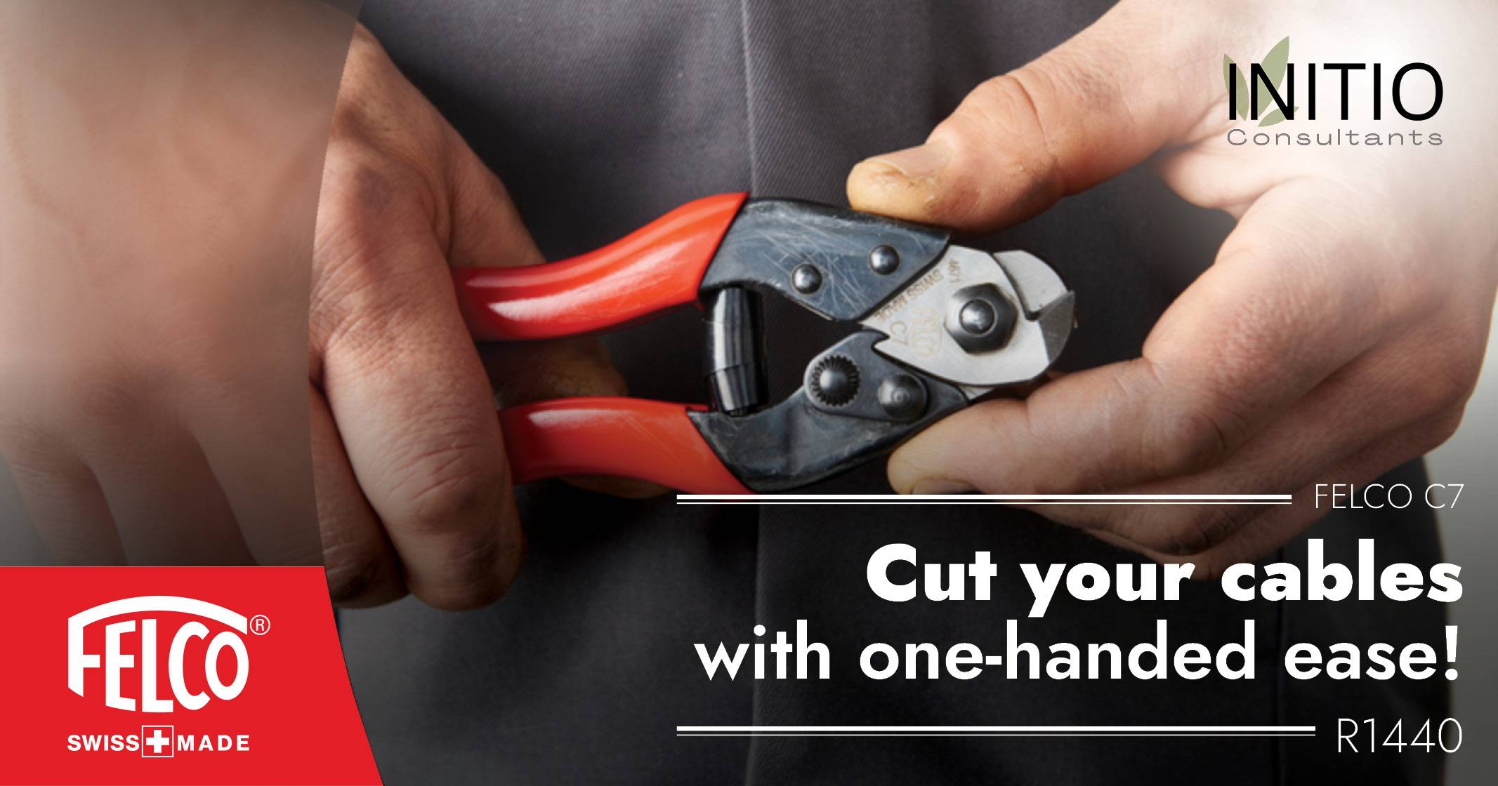 FELCO C7 | Cut your cables with one-handed ease | Initio Consultants