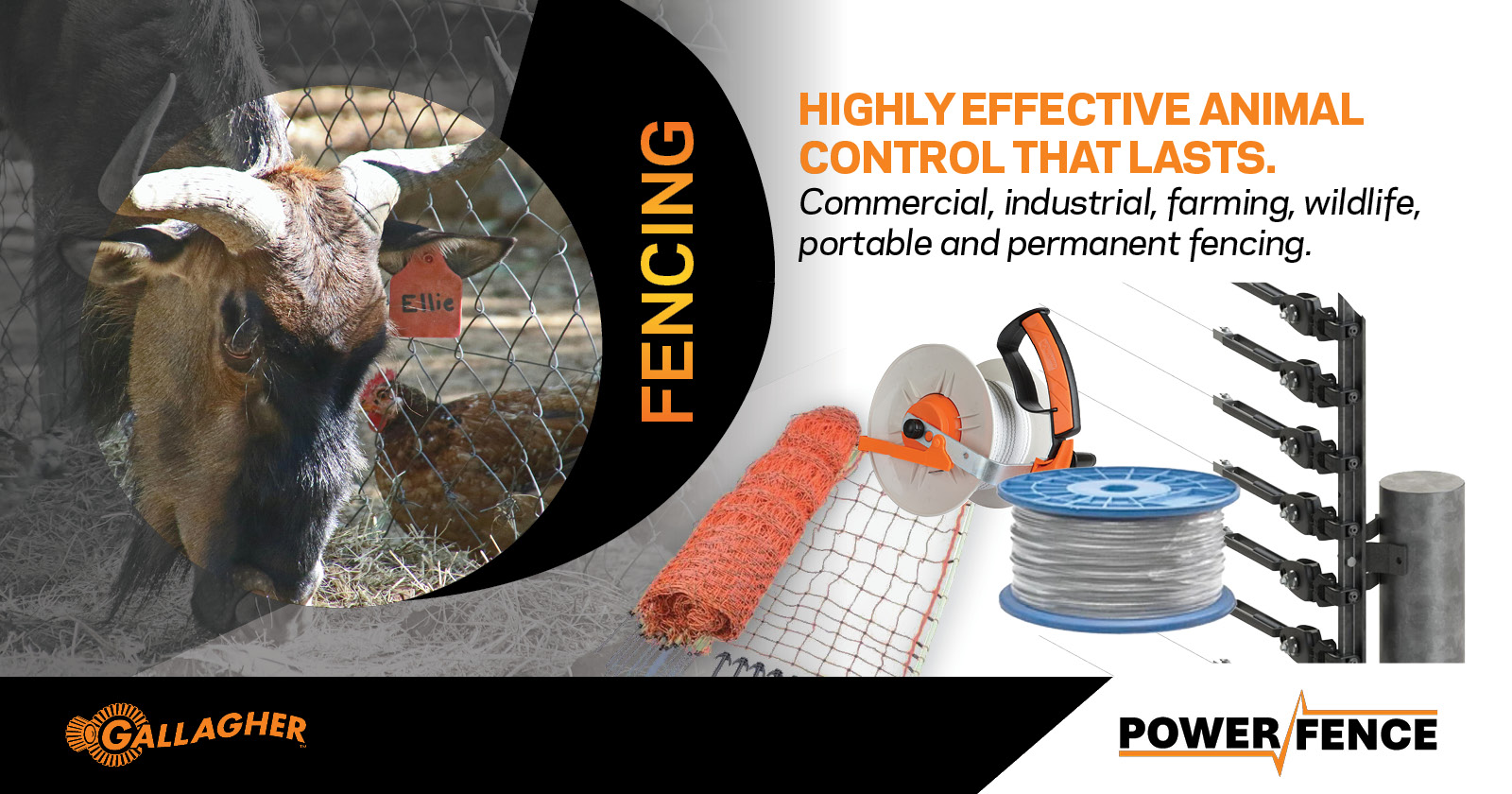 Fencing for commercial, industrial, farming, wildlife, portable and permanent fencing | Power Fence