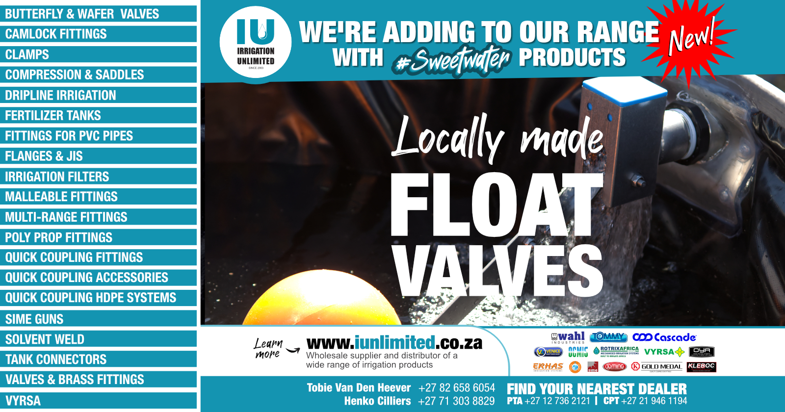 Float valves | Irrigation Unlimited