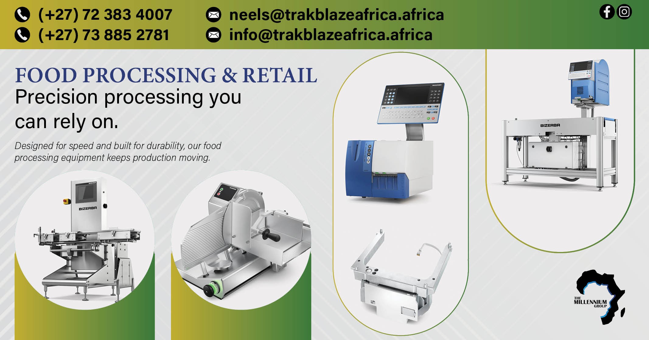 Food Processing & Retail | Precision processing you can rely on | The Millennium Group