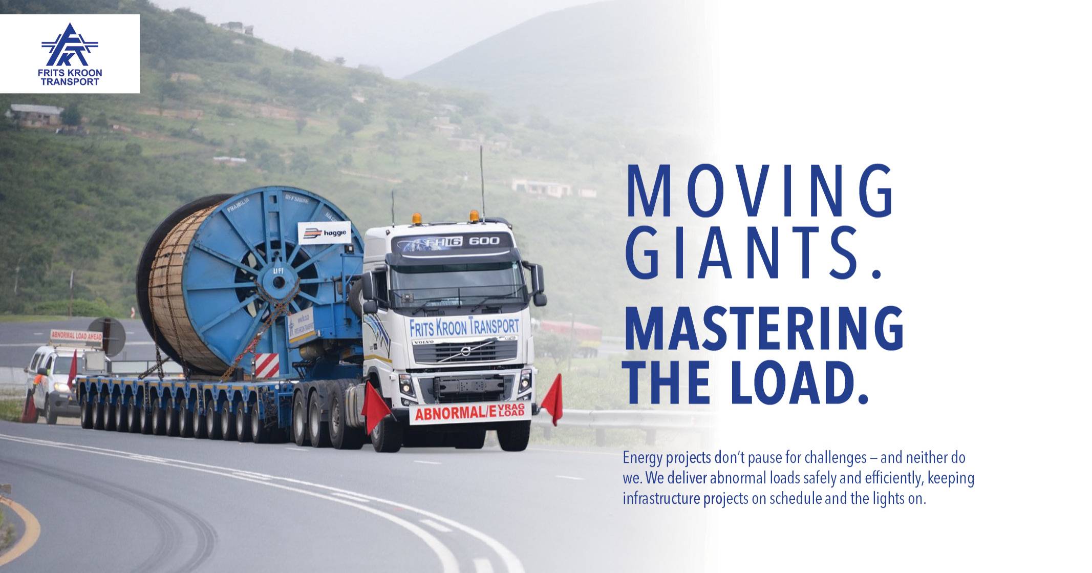 Frits Kroon Transport: Abnormal load transport for energy infrastructure