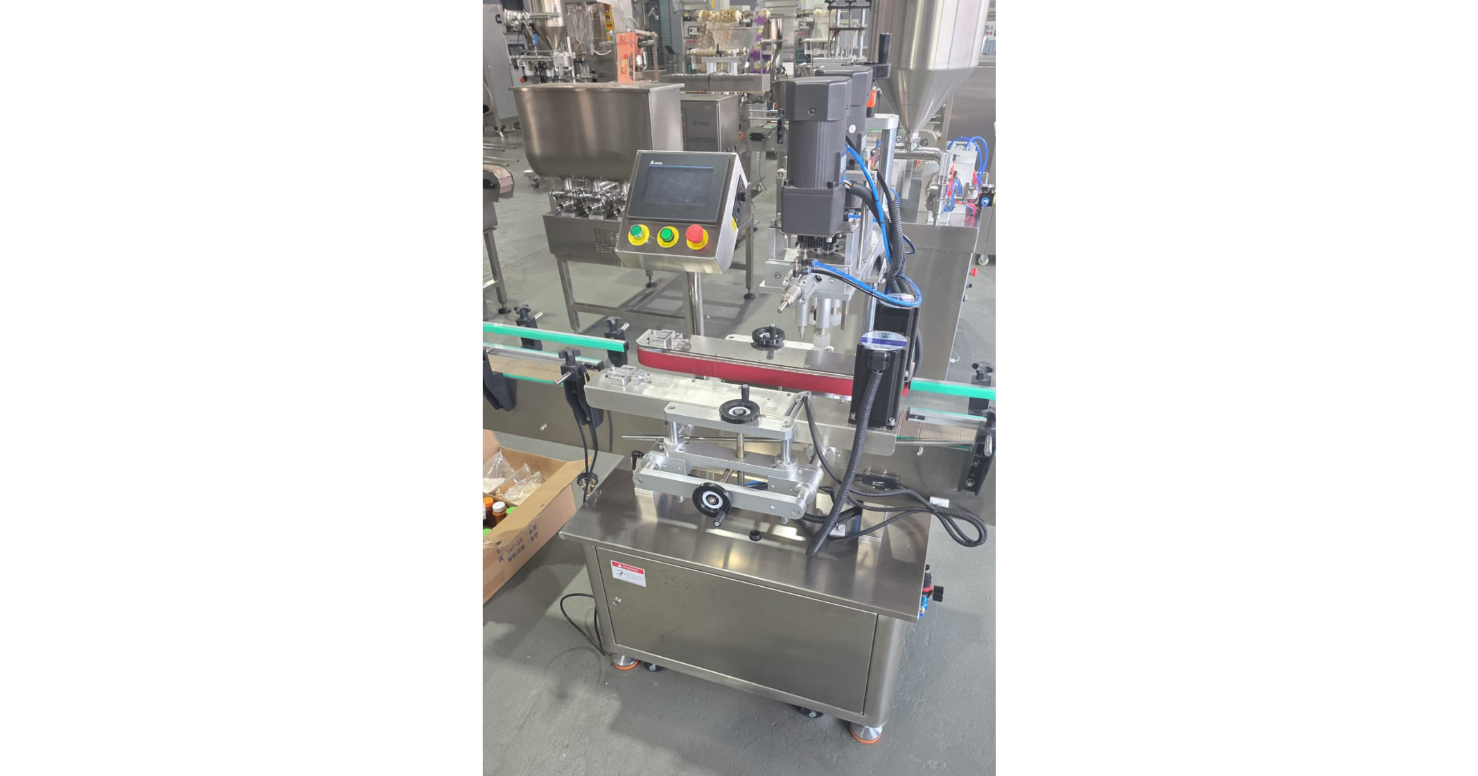 Fully Automatic In Line Bottle Capping Machine | Rhino-pak - 1