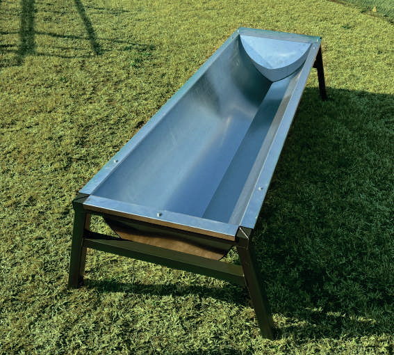 Galvanised Cattle Water Trough (2.4m) | Tal-Tec