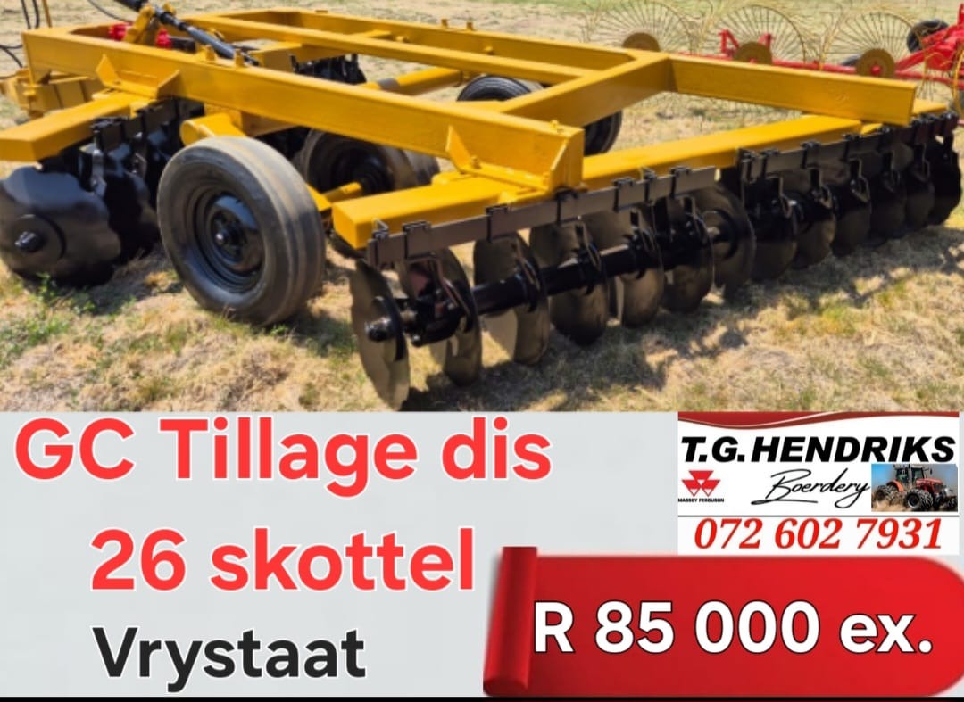 GC Tillage dic 26 skottel | T.G. Hendriks Boerdery