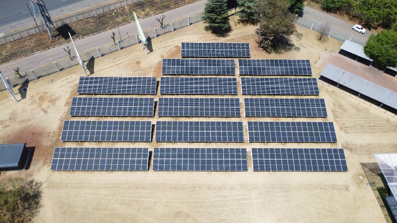 Ground mount solar structures, designed and manufactured | Solar Structures Africa - 1