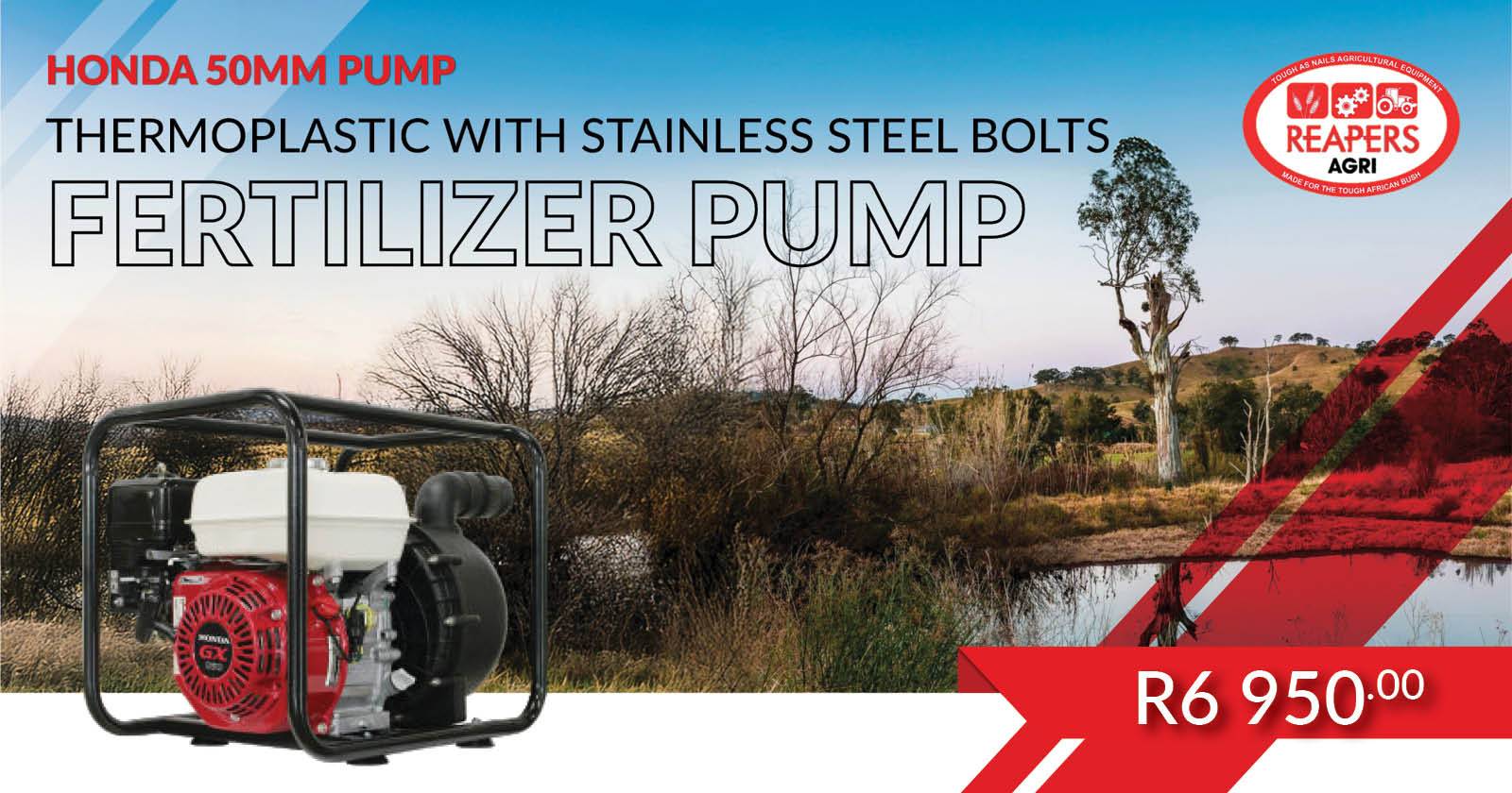 Honda 50mm fertilizer pump | Reapers Agri