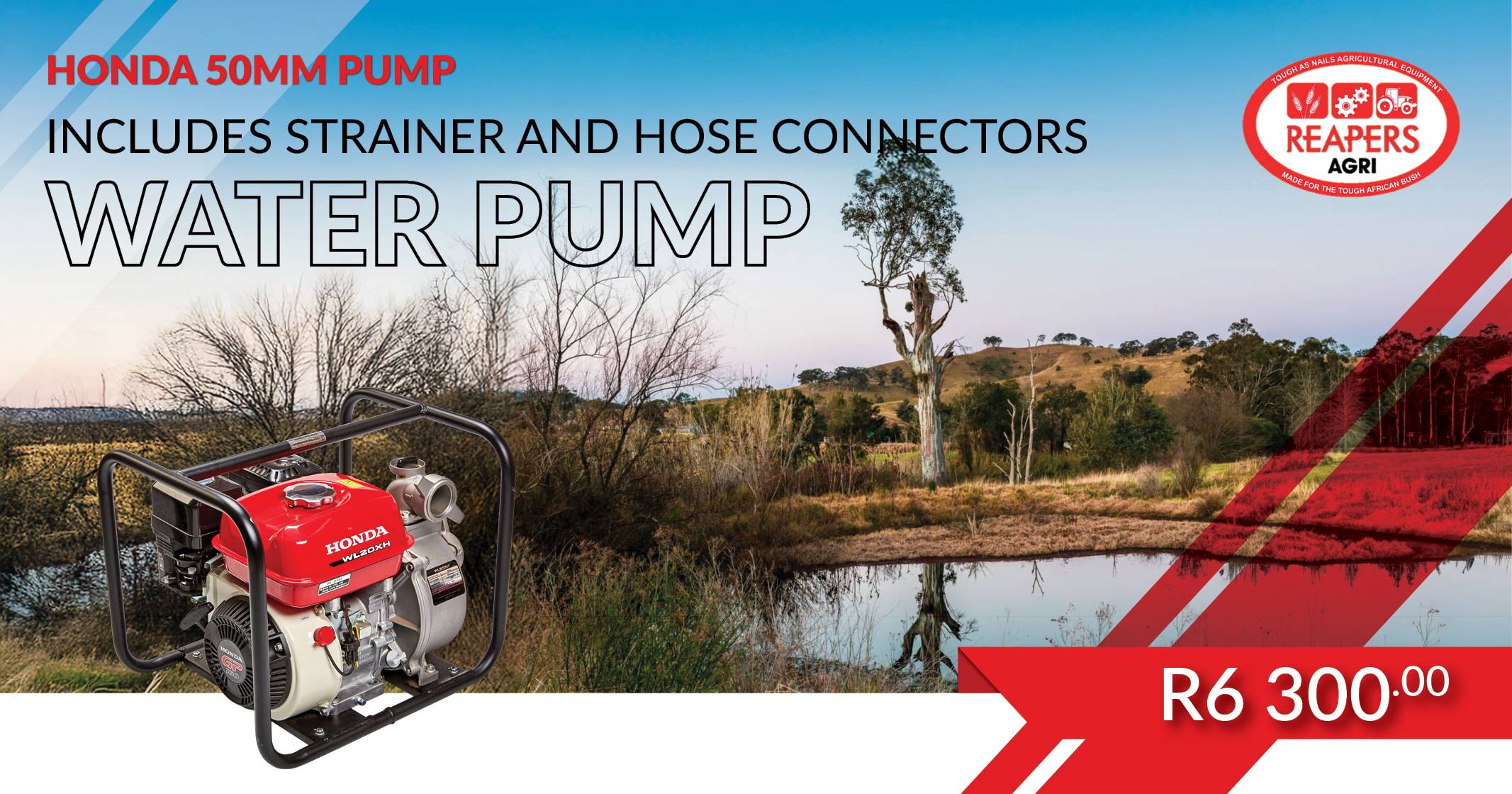 Honda 50mm water pump | Reapers Agri