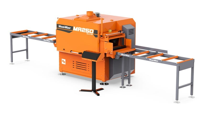 Industrial Gangsaw for High-Performance Cutting | MR250 Double Arbor Multirip | Wood-Mizer