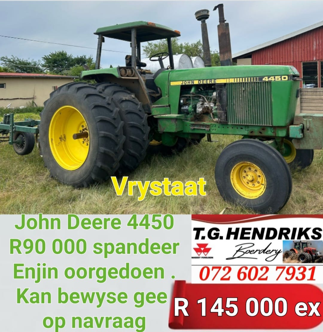 John Deere 4450 | T.G Hendriks boerdery