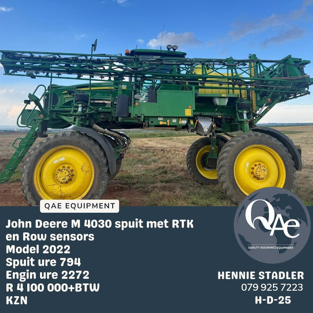 John Deere M4030 Spuit 2022 Model |  QAC Equipment