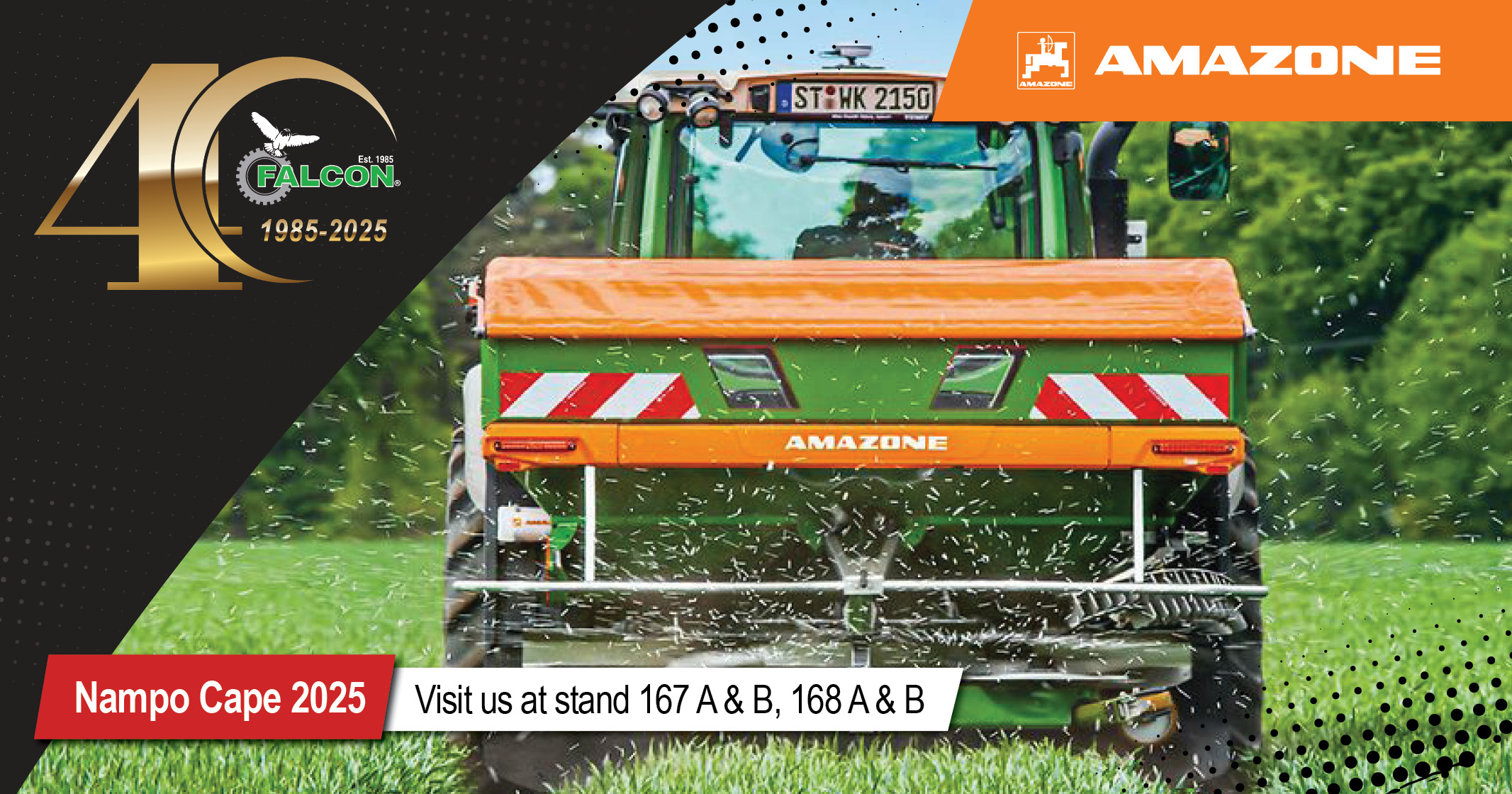 Join Us at NAMPO Cape 2025 – Stand 167 A & B, 168 A & B | Falcon Equipment