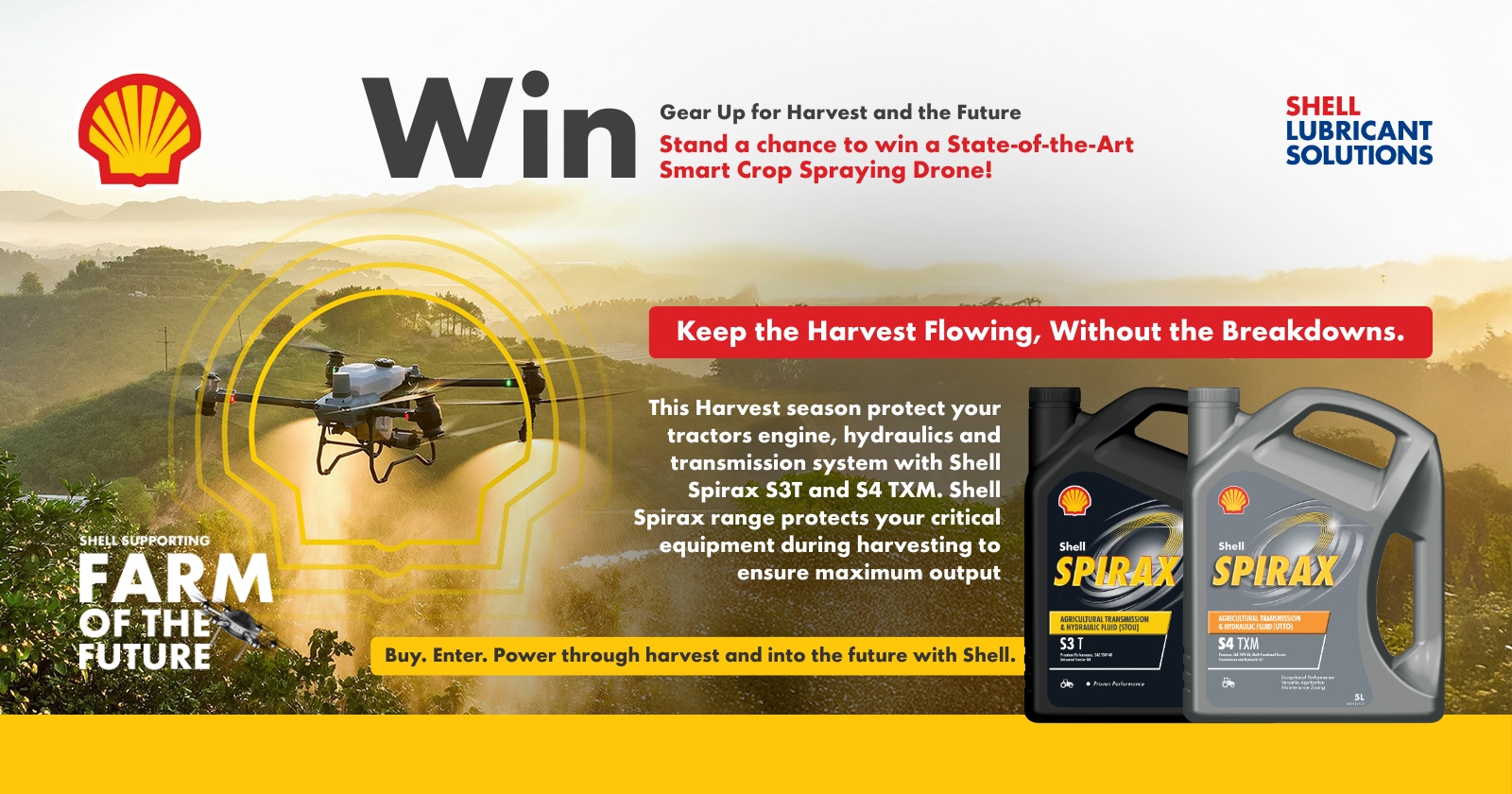 Keep the harvest flowing, without the breakdowns | Shell