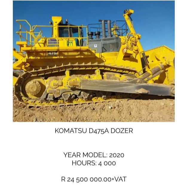 KOMATSU D475A DOZER
