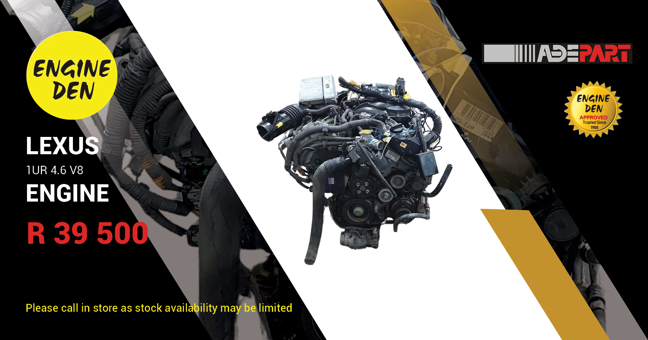 Lexus 1UR 4.6 V8 Engine | Engine Den