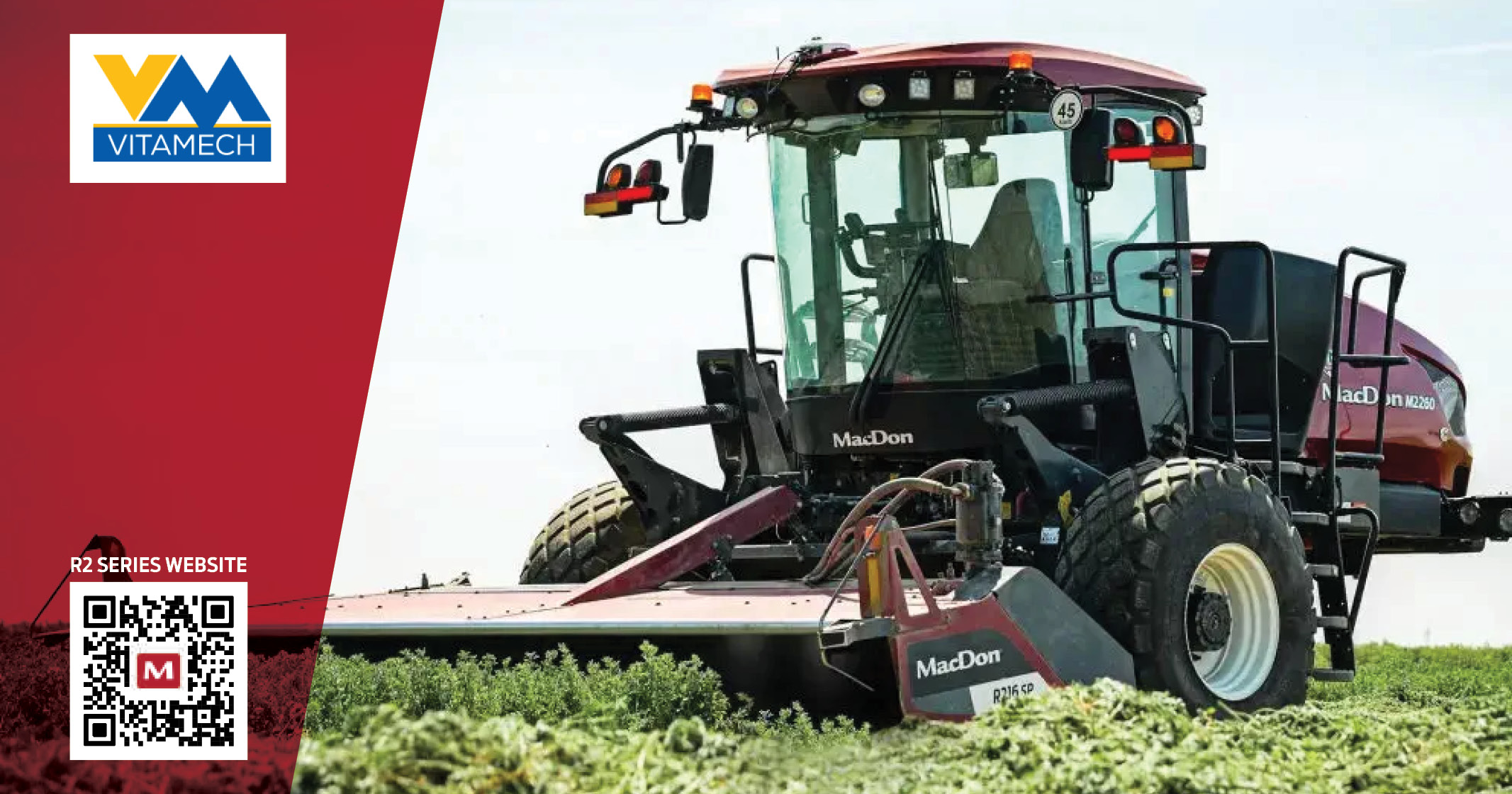 MacDon® R2 rotary disc headers  | Vitamech - 1