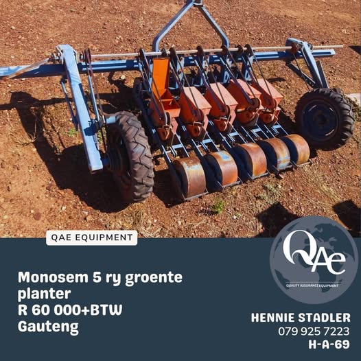 Monosem 5 Ry Groente Planter | QAC Equipment