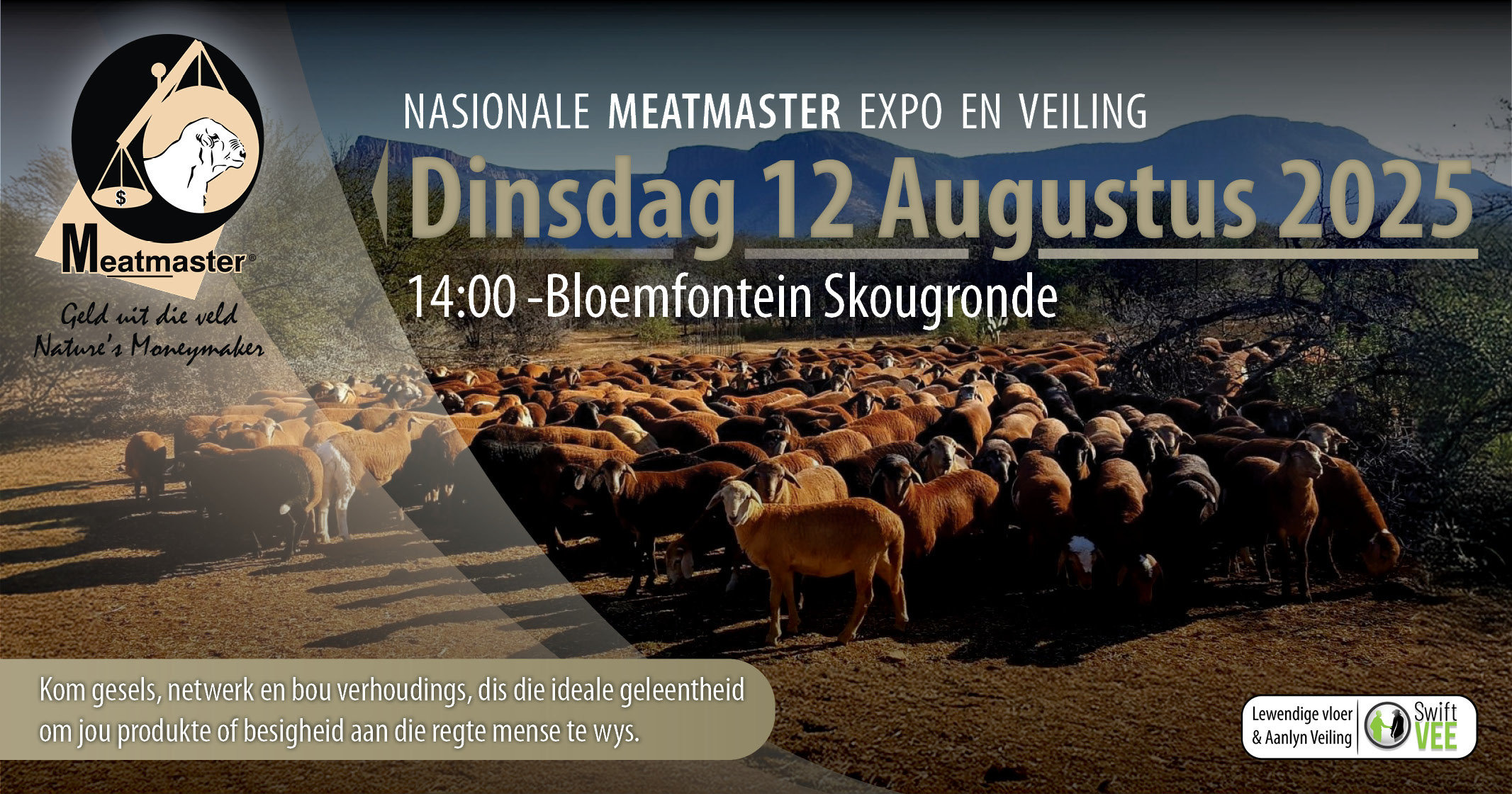 Nasionale Meatmaster Veiling & Expo | 12-14 Augustus 2025 | Bloemfontein Skougronde - 4