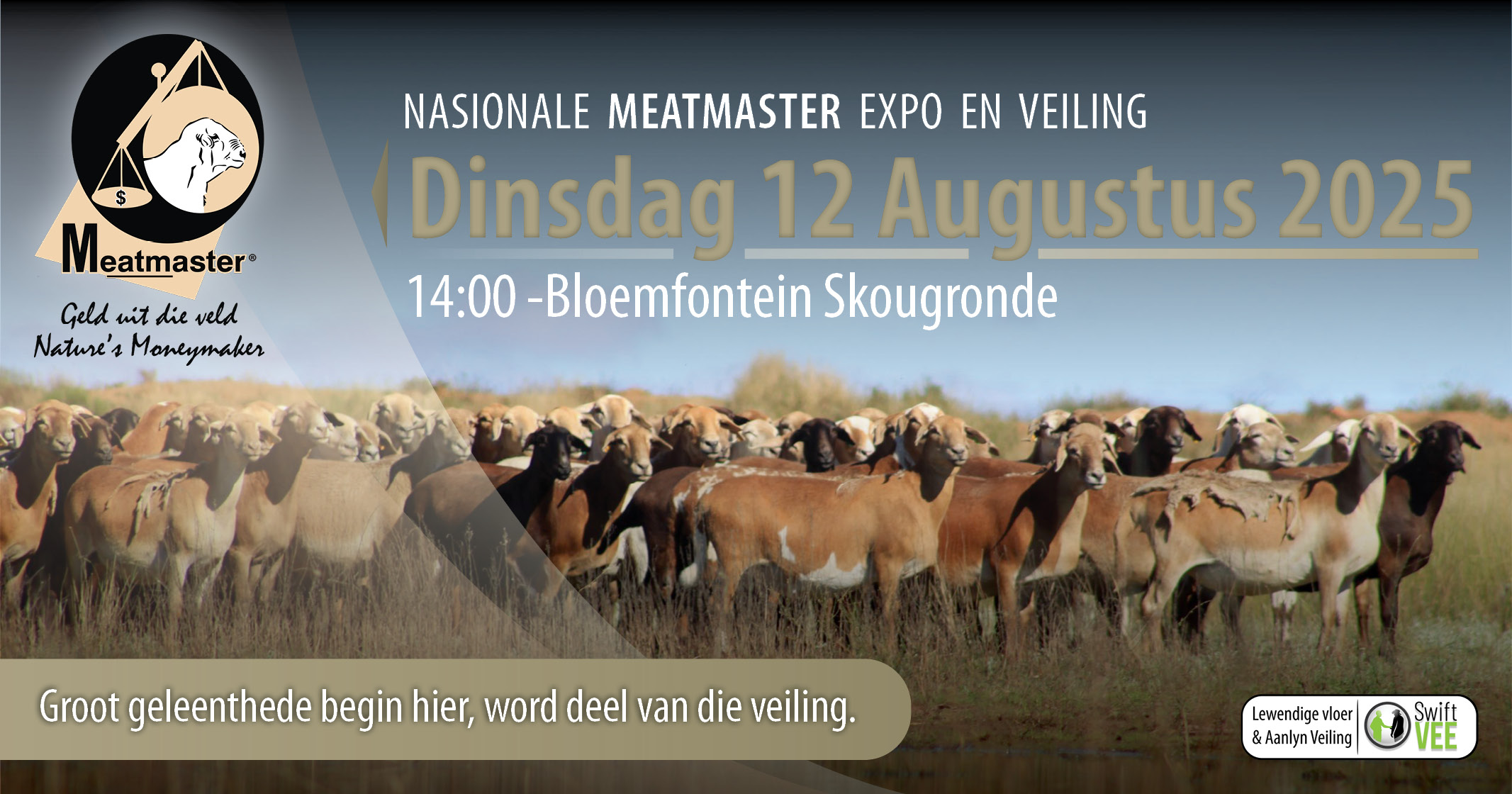 Nasionale Meatmaster Veiling & Expo | 12-14 Augustus 2025 | Bloemfontein Skougronde - 1