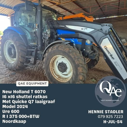 New Holland T6070 |  QAC Equipment