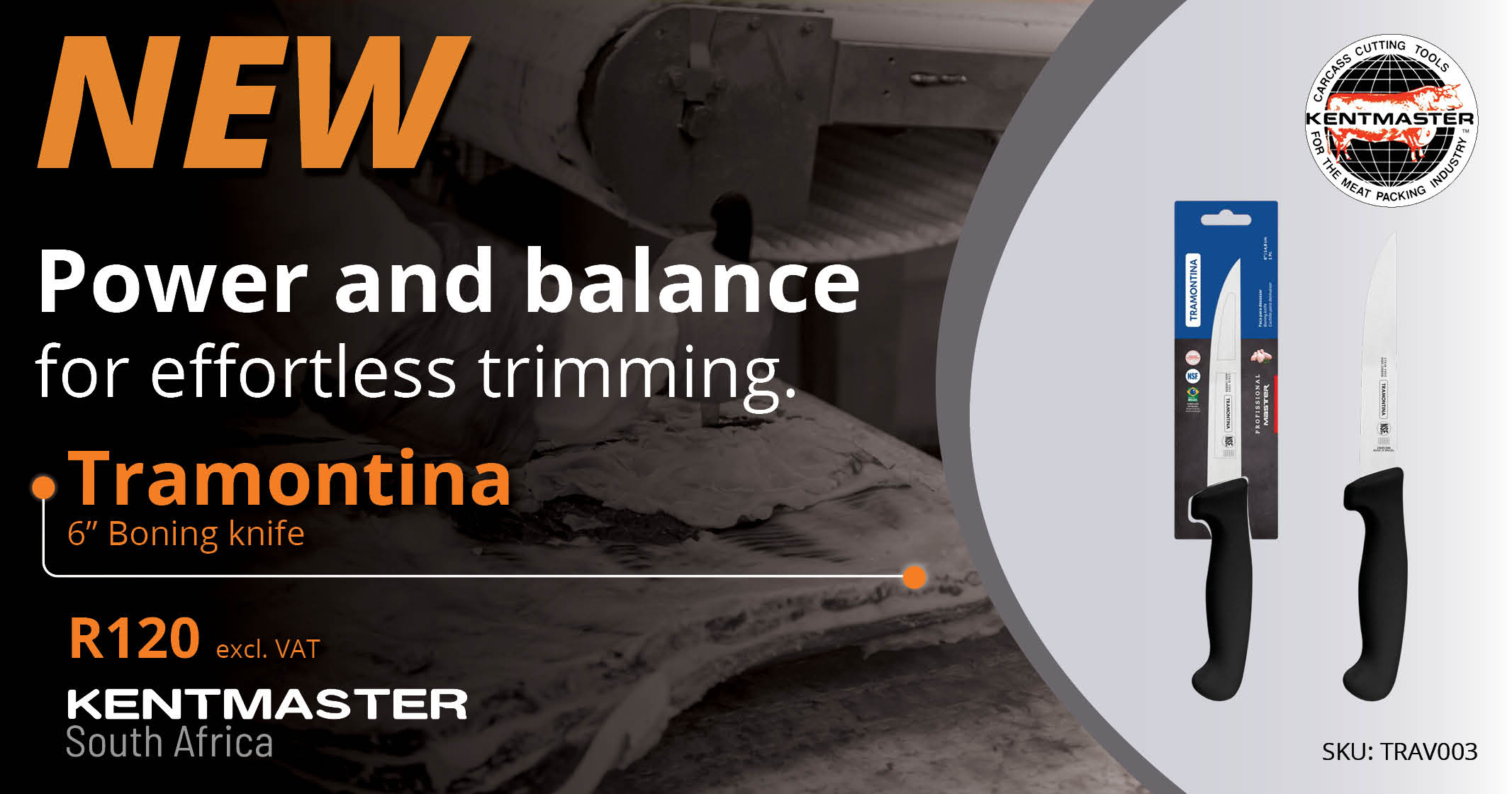 NEW | Tramontina 6″ (14,8cm) Boning knife | Kentmaster