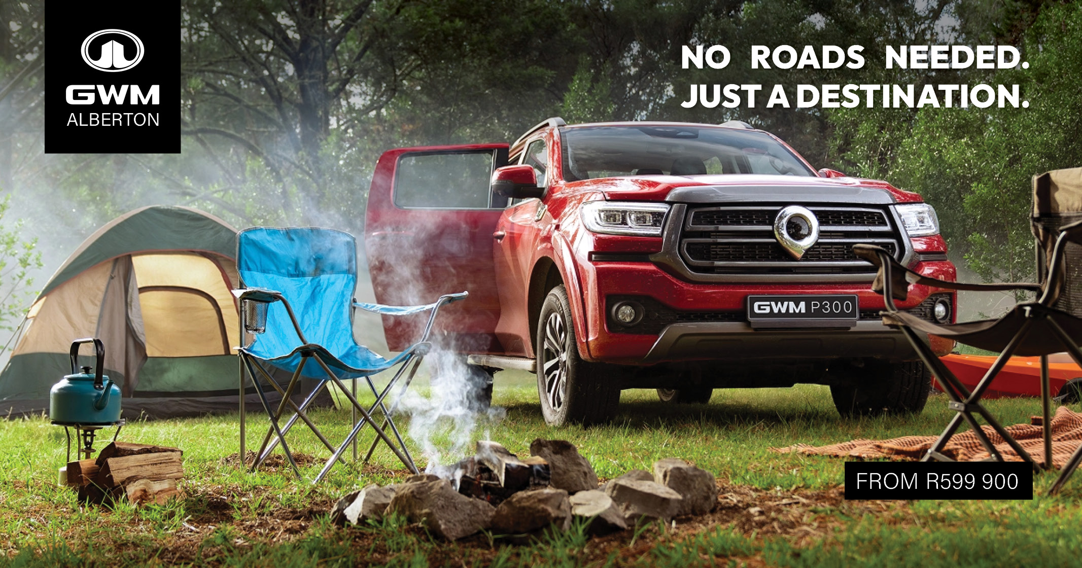 No Roads needed | Just a destination | GWM P300 | GWM Alberton