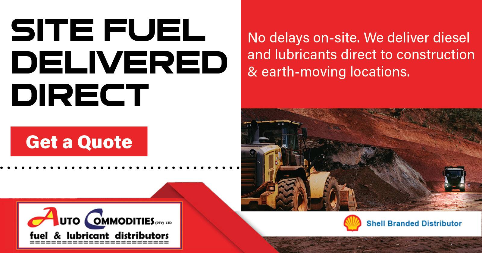 On-site, on-time, every time: direct fuel & lubricant delivery | Auto Commodities