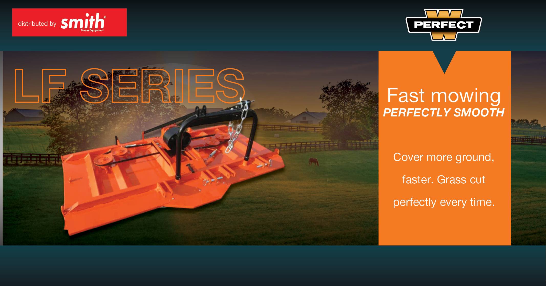 Perfect Agri LF Series rotary mower | Smith Power Equipment