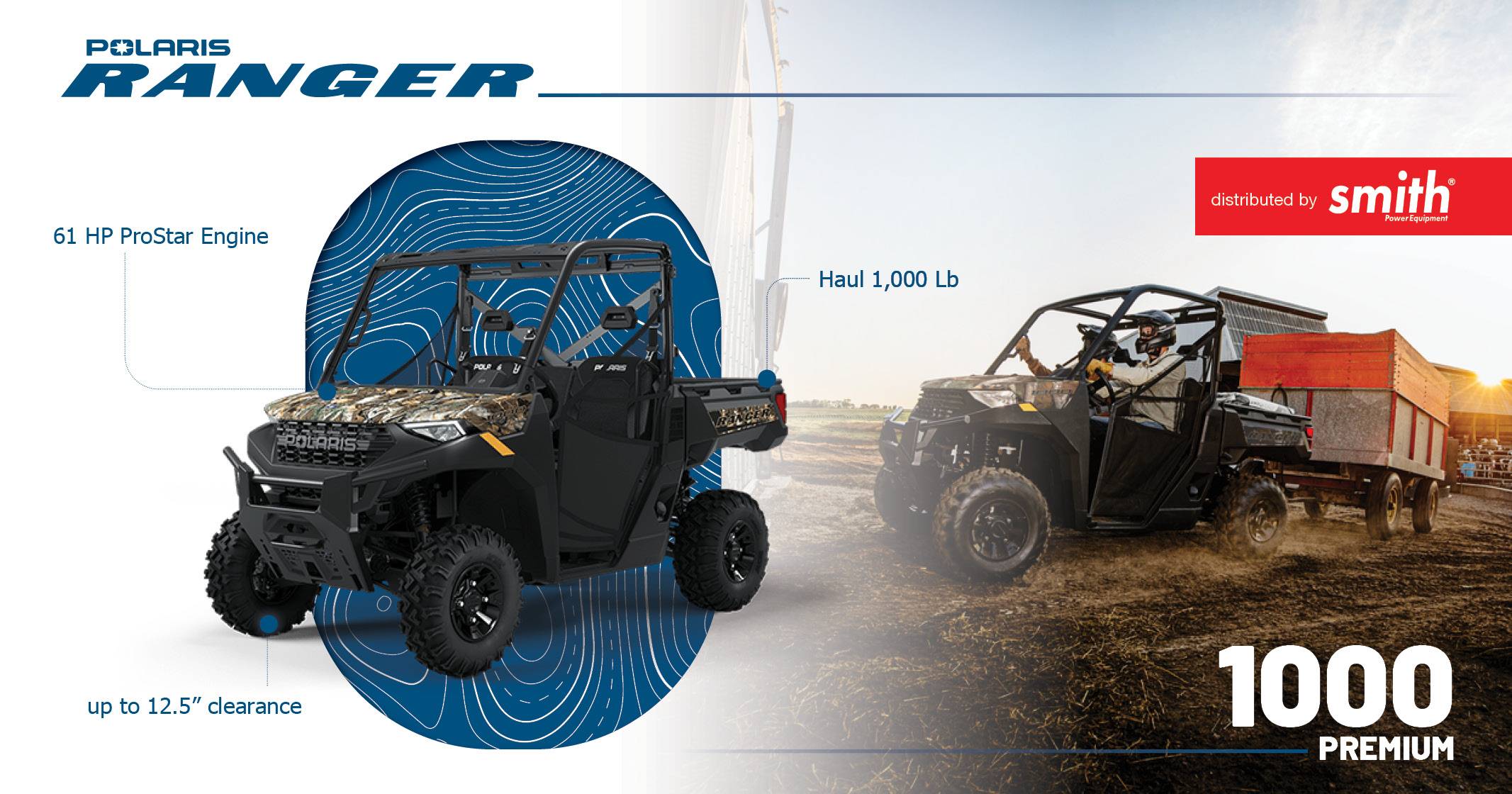 Polaris Ranger 1000 Premium | Smith Power Equipment