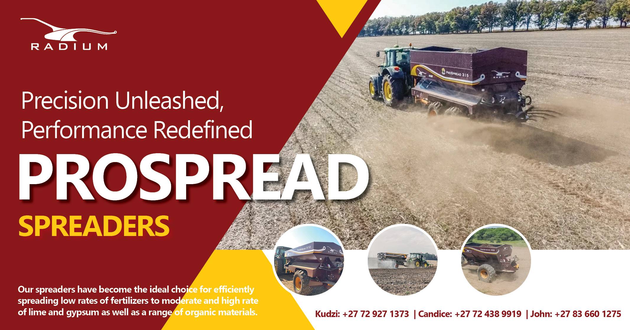ProSpread Spreaders | Radium Engineering