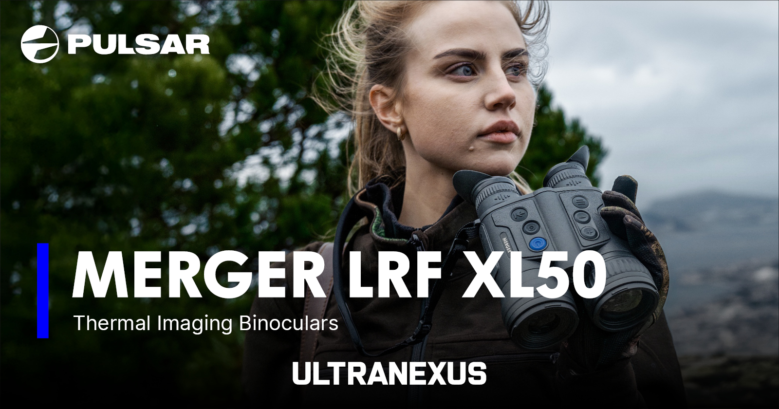Pulsar | Merger LRF XL50 | Thermal imaging binoculars | Ultranexus - 1
