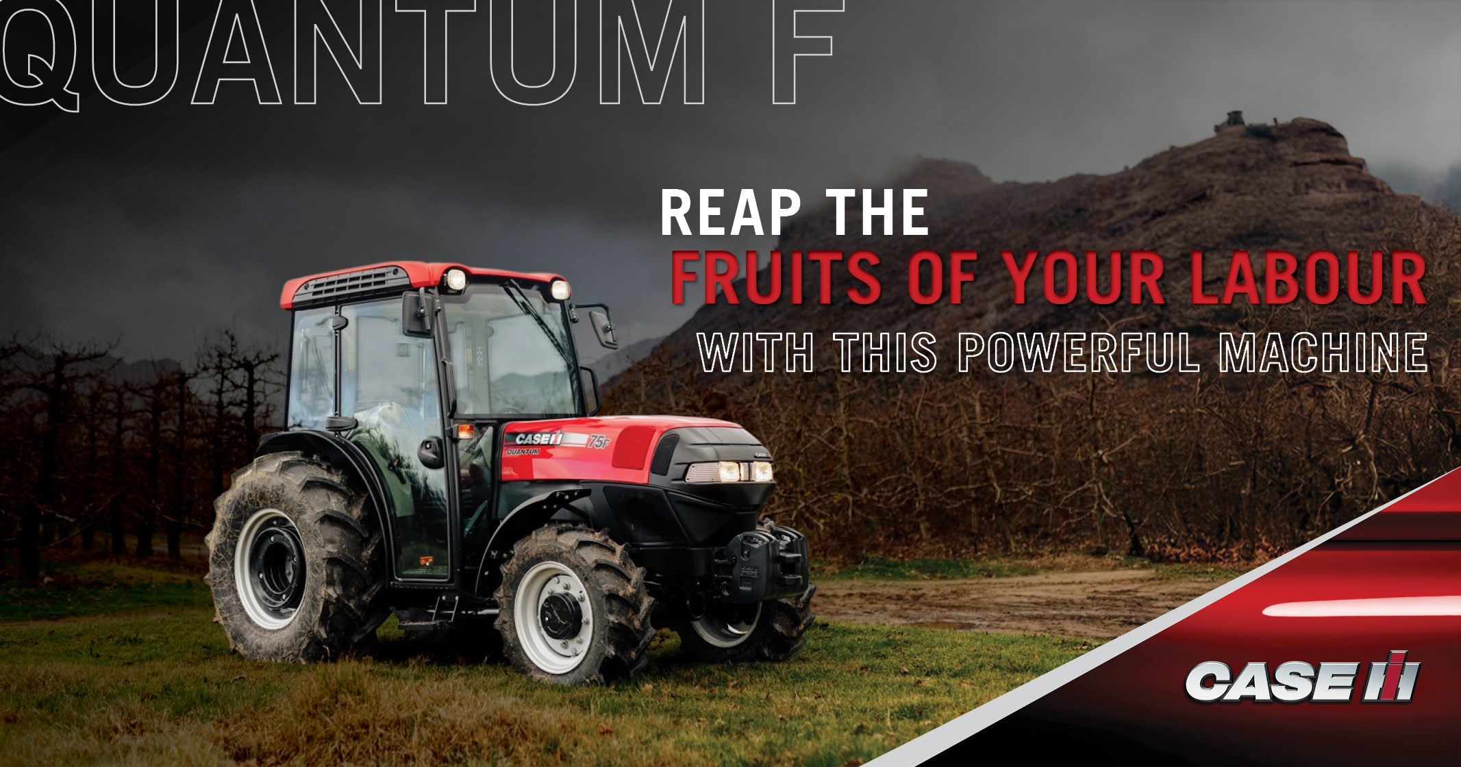 Reap the fruits of your labour with this powerful machine | Quantum F Series | CASE IH