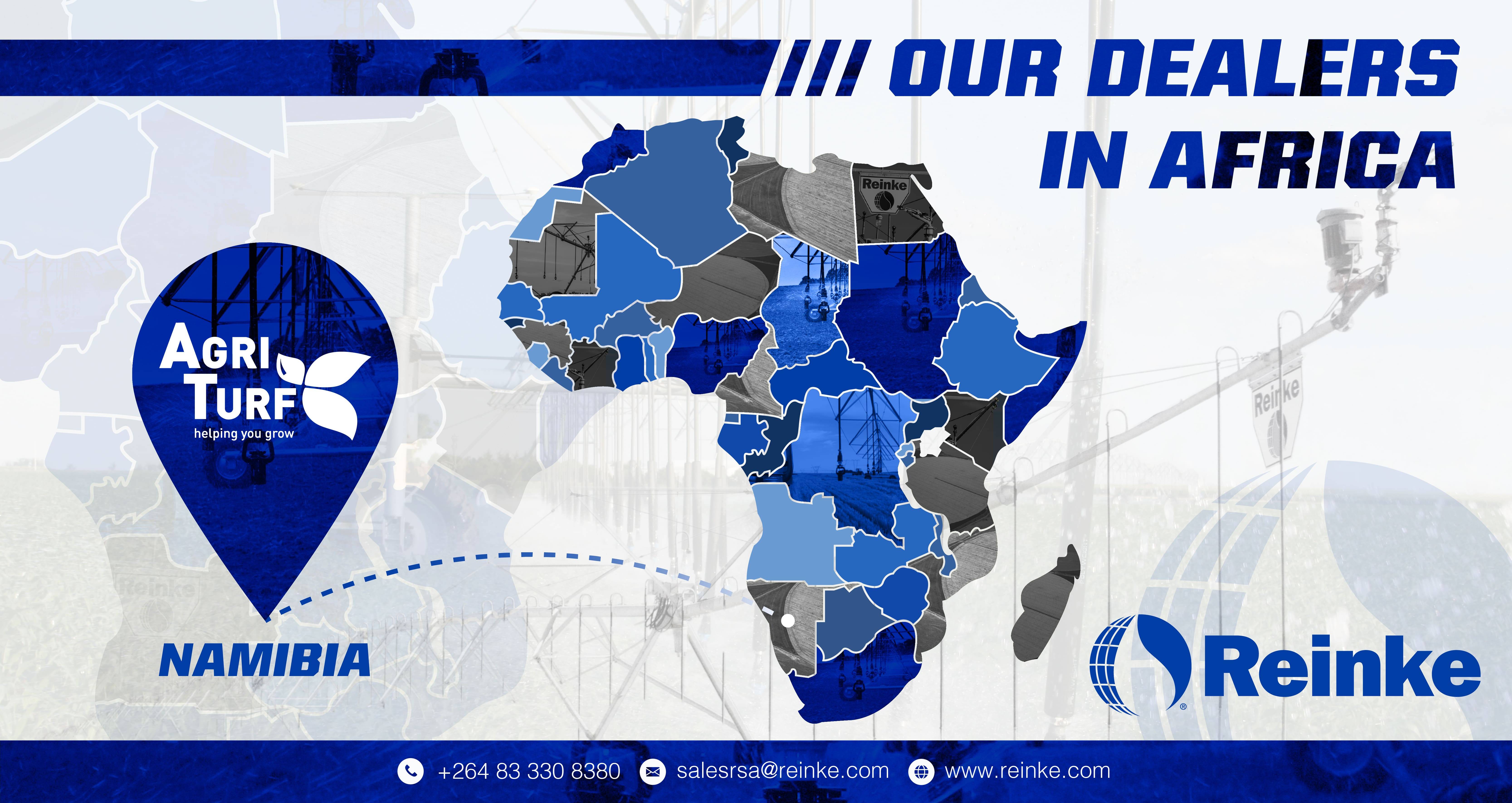 Reinke dealers across Africa, AgriTurf Namibia