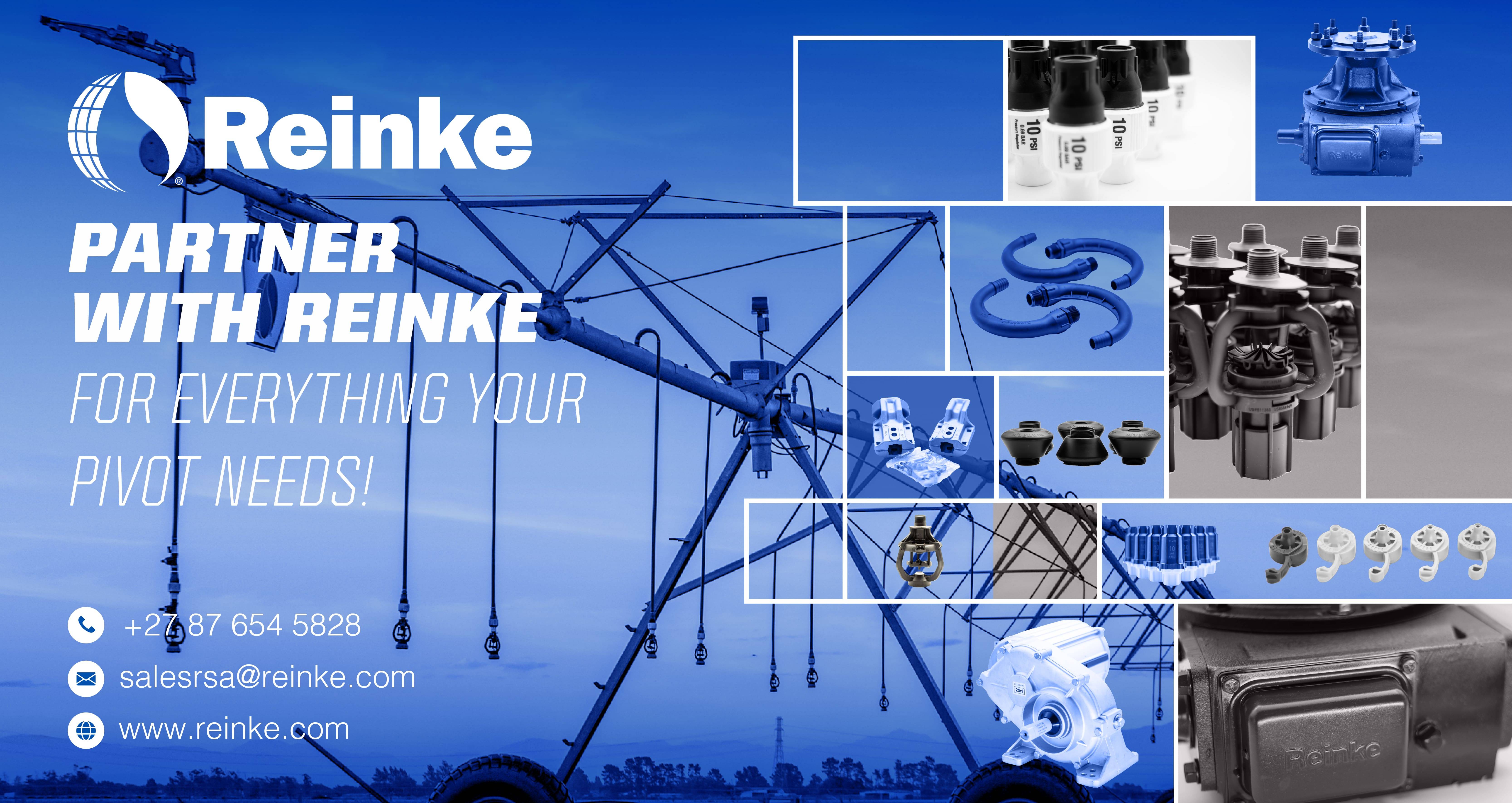Reinke pivot parts & accessories, complete irrigation solutions