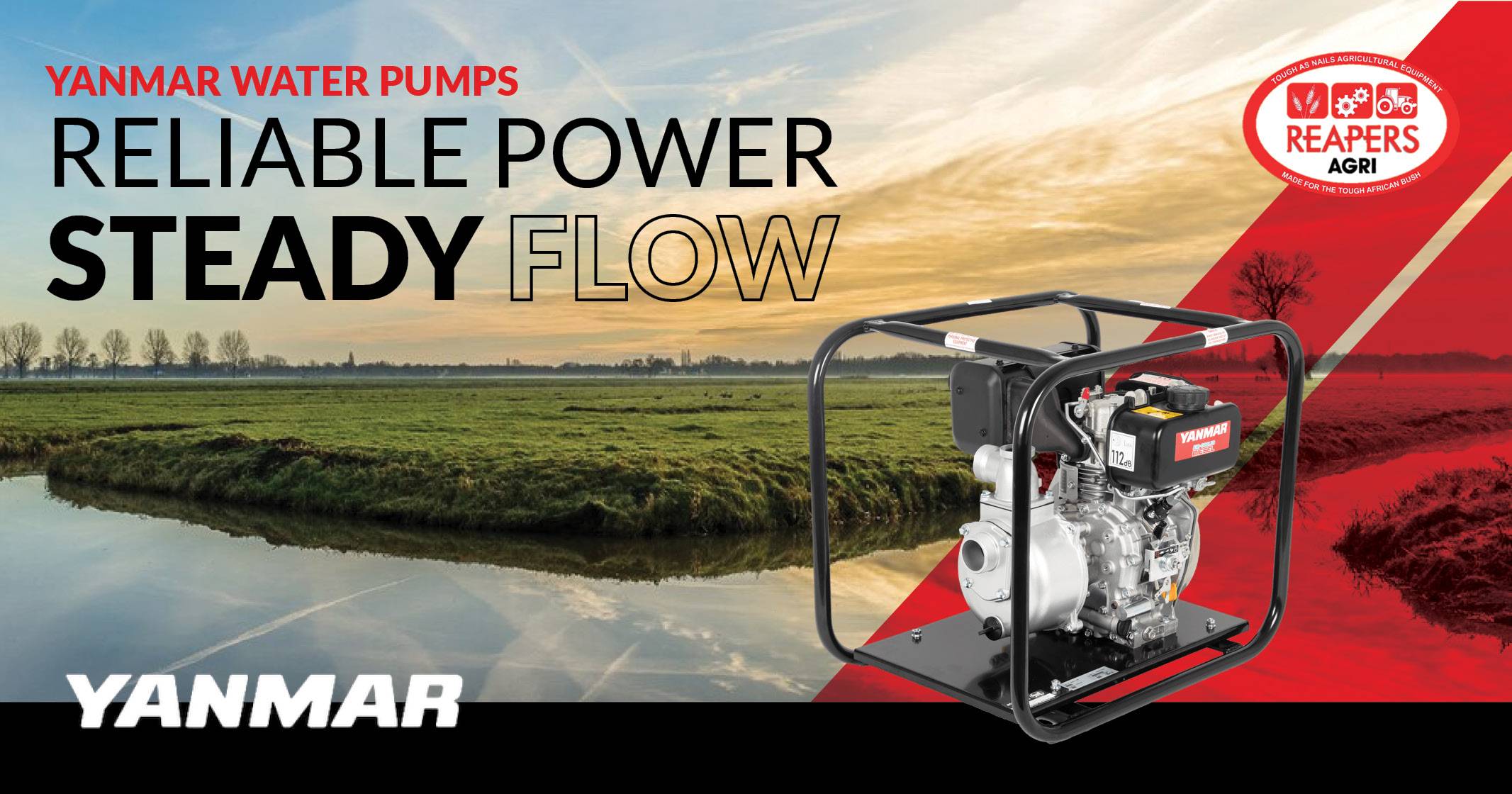 Reliable power, steady flow | Yanmar water pumps | Reapers Agri