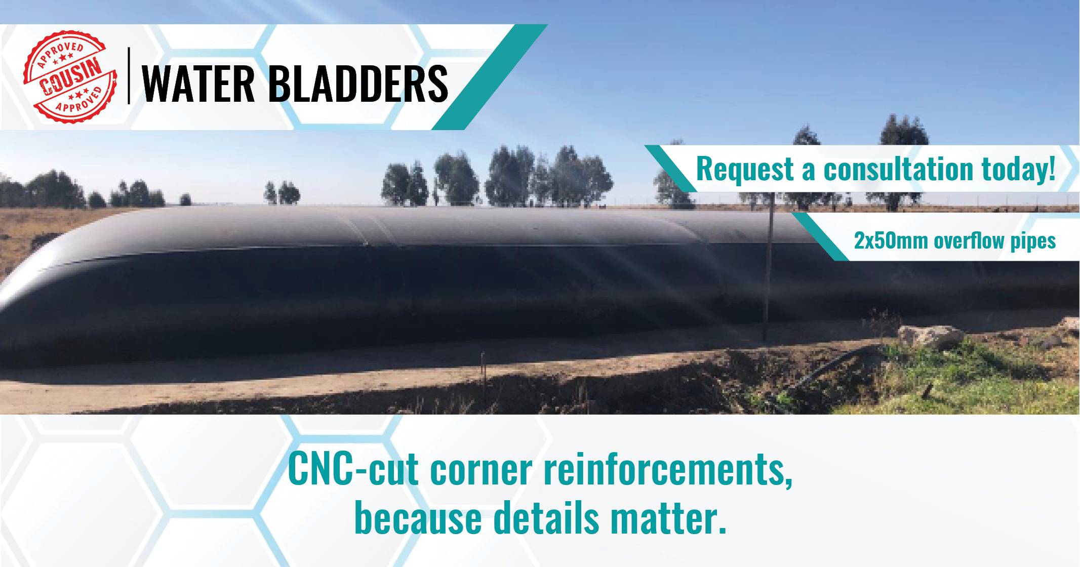 Reliable water storage, built for you | Water Bladders