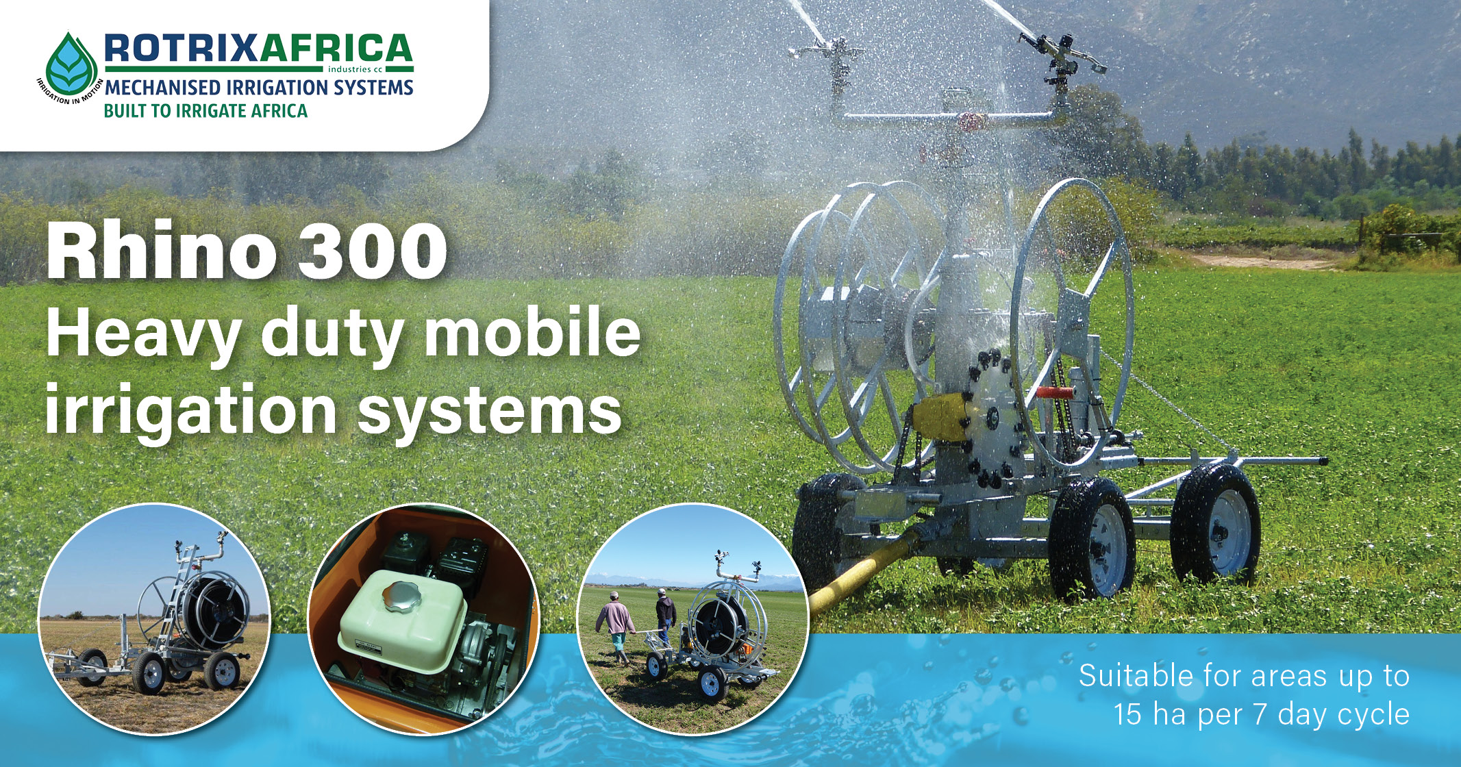 Rhino 300 | Aqualand cc – trusted Rotrix partner