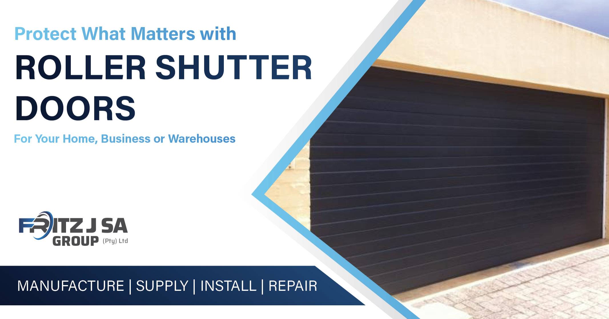 Roller shutter doors | Home, business or warehouses | Fritz J SA Group
