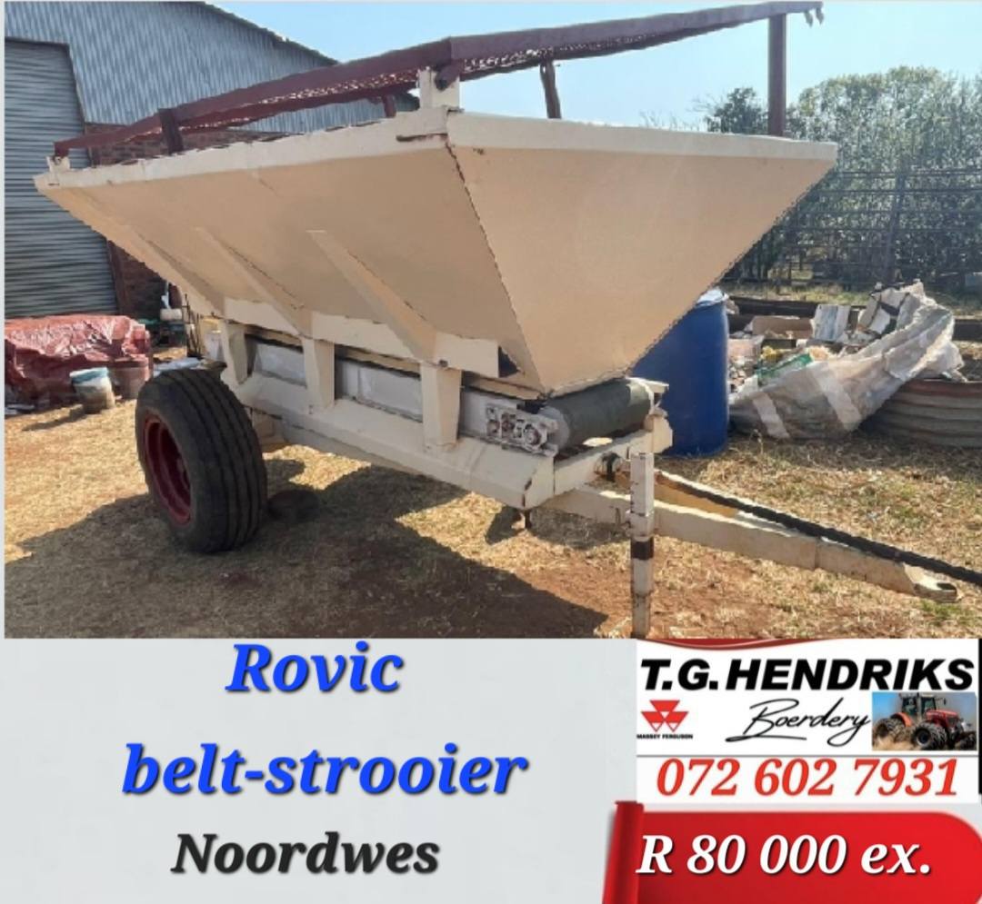 Rovic belt-strooier | T.G. Hendriks