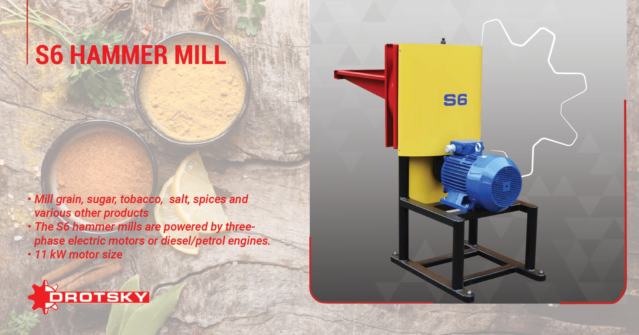 S6 Hammer mill | Drotsky