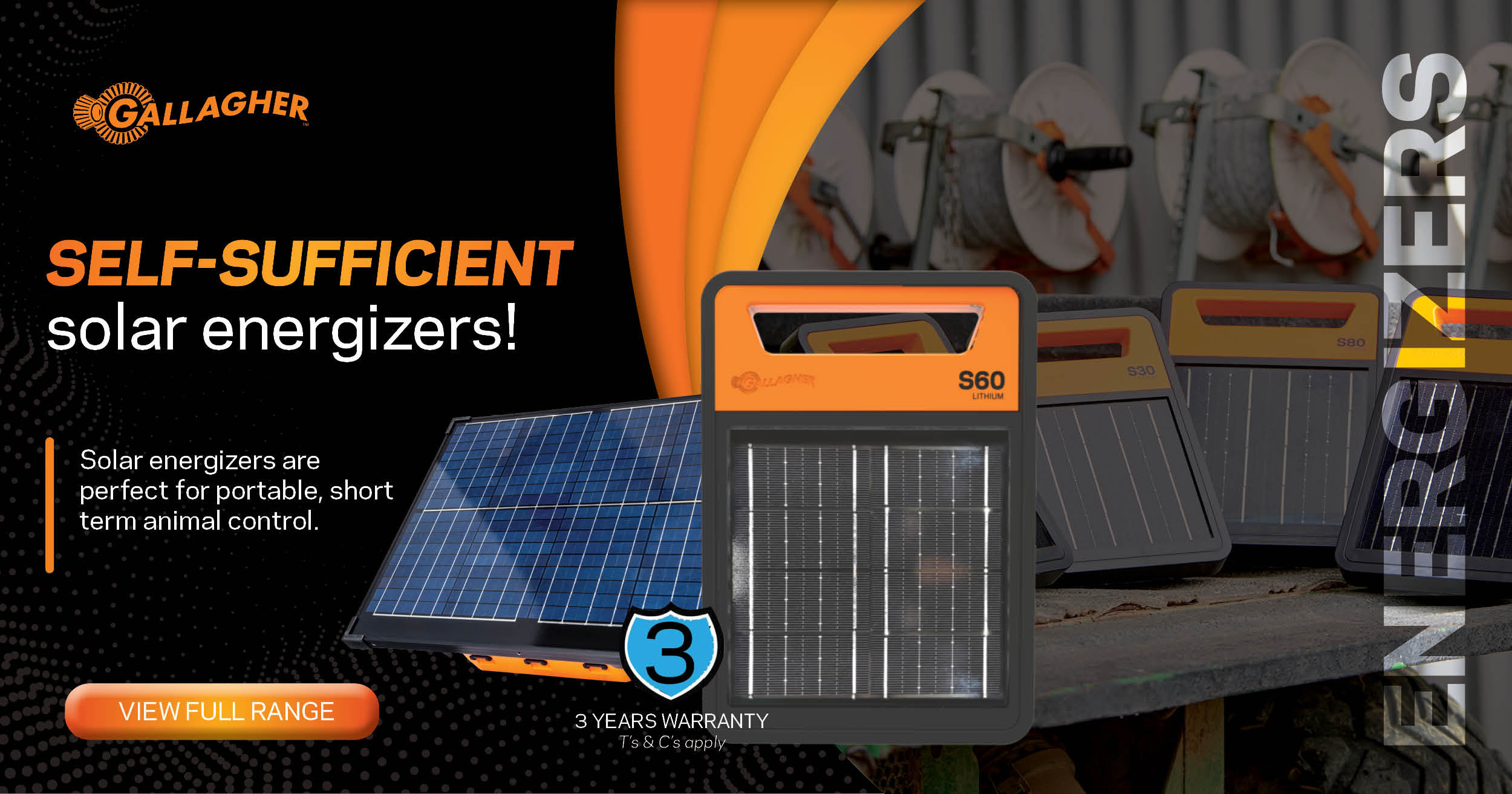 Self-sufficient solar energizers | Gallagher