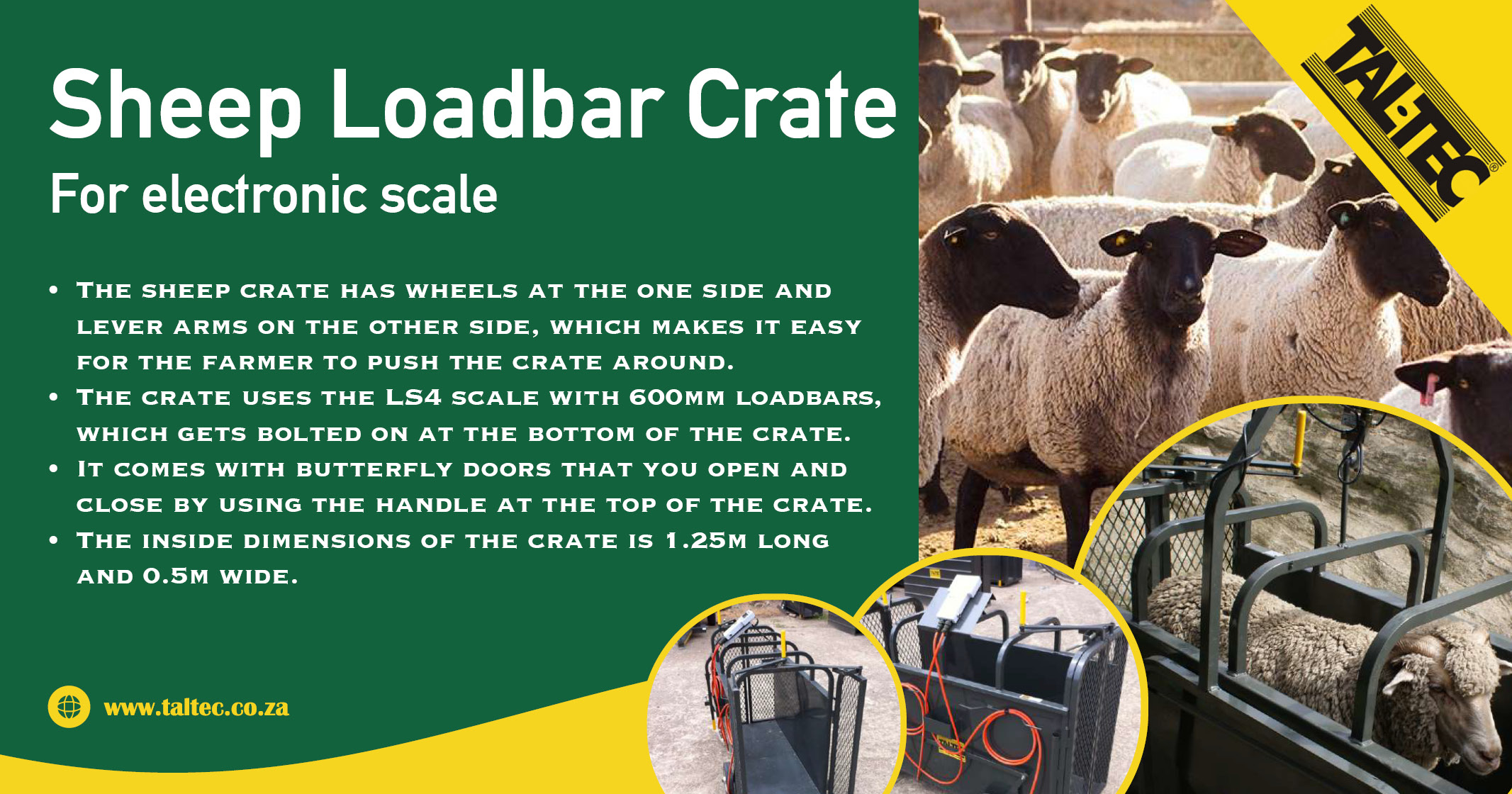 Sheep Crate - Loadbar Type | Tal-Tec