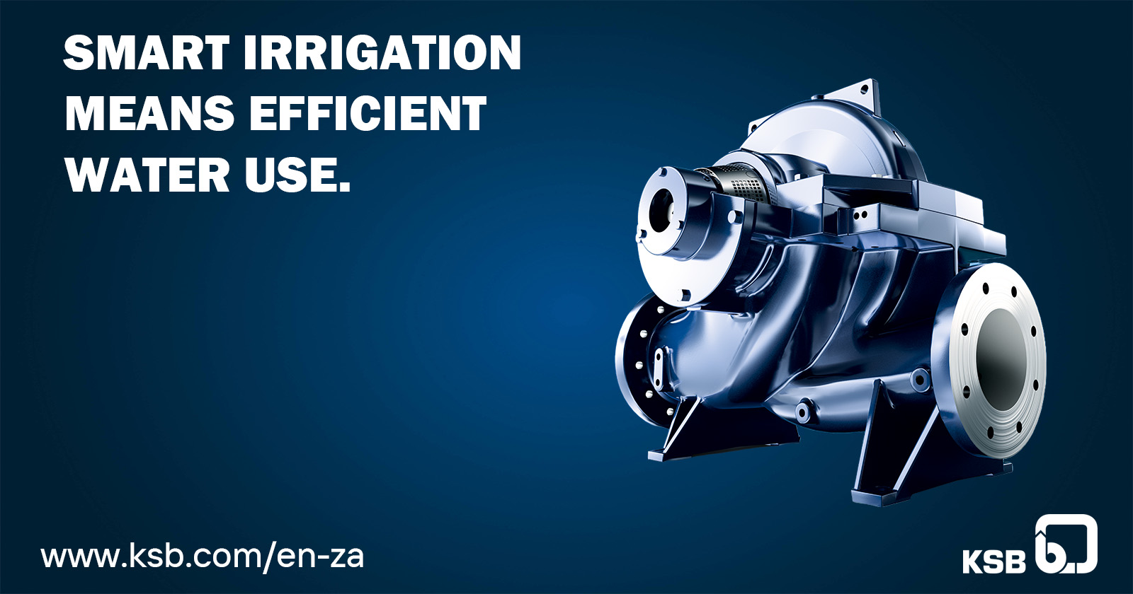 Smart irrigation means efficient water use | KSB Pumps and valves